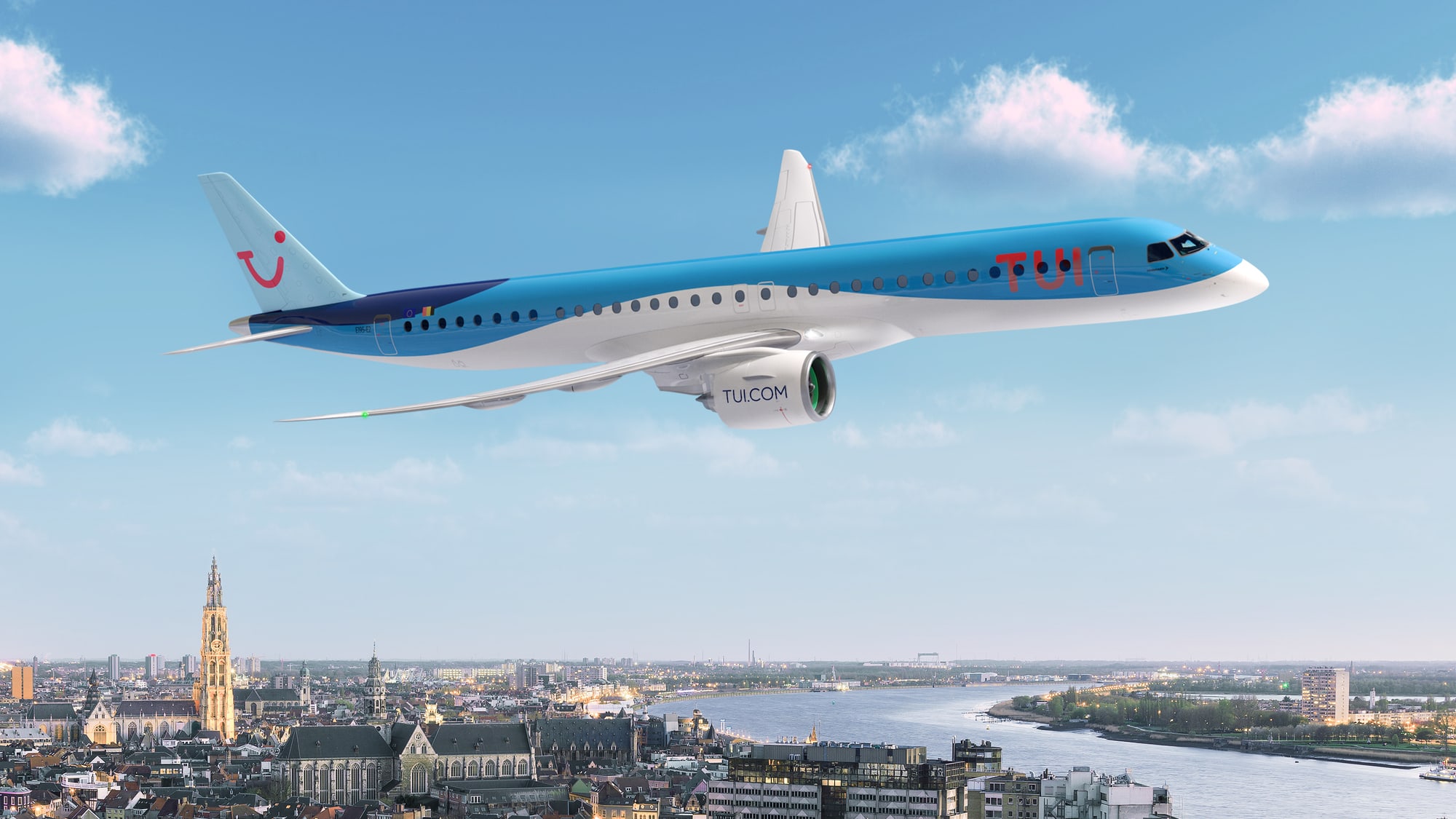 had undersøgelse udrydde TUI Fly Belgium to Become a new Embraer E195-E2 Operator - Business  Traveler USA