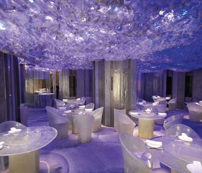 Enigma restaurant, Barcelona, Spain