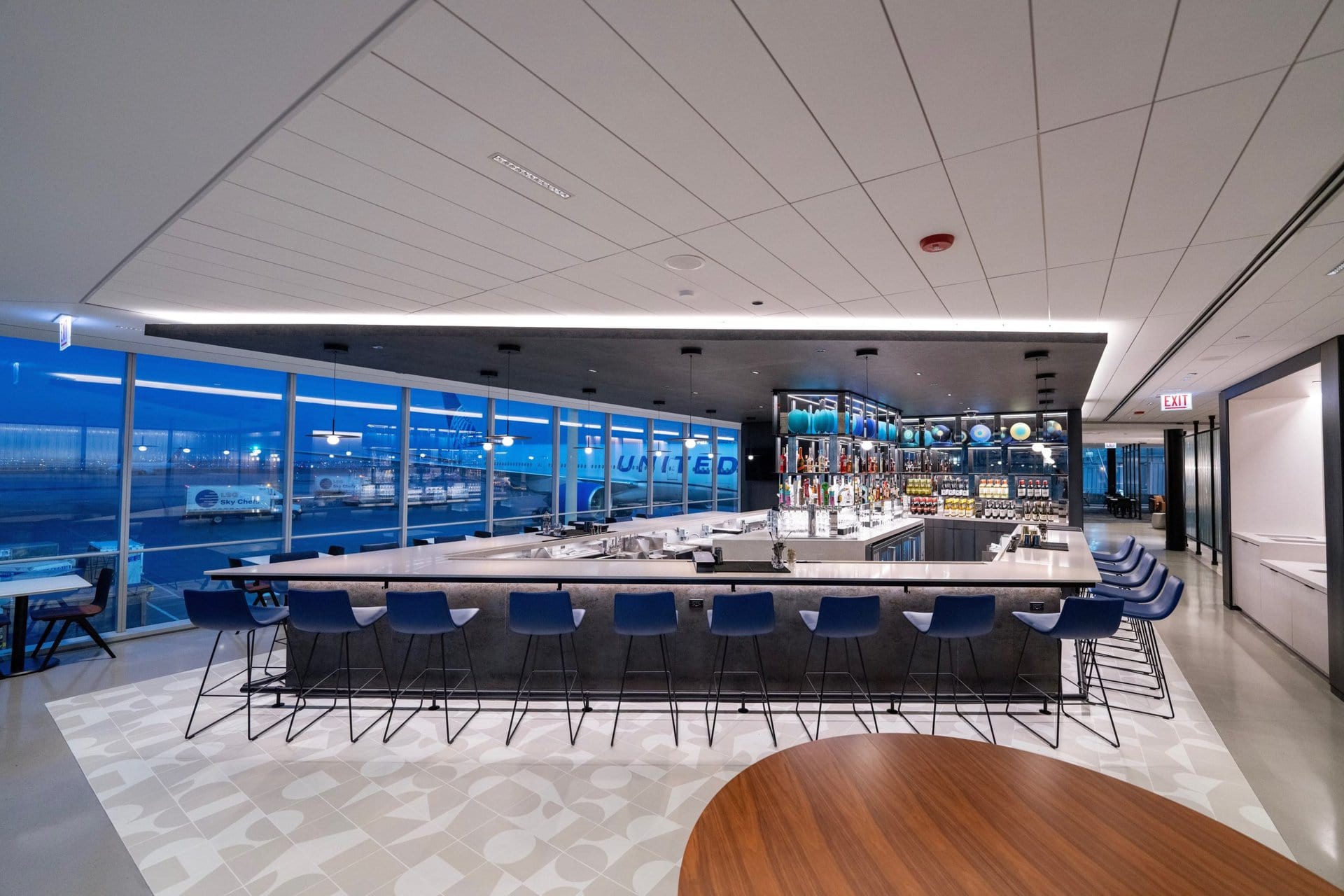 First Look United Opens New Club Lounge At Chicago O Hare Business 