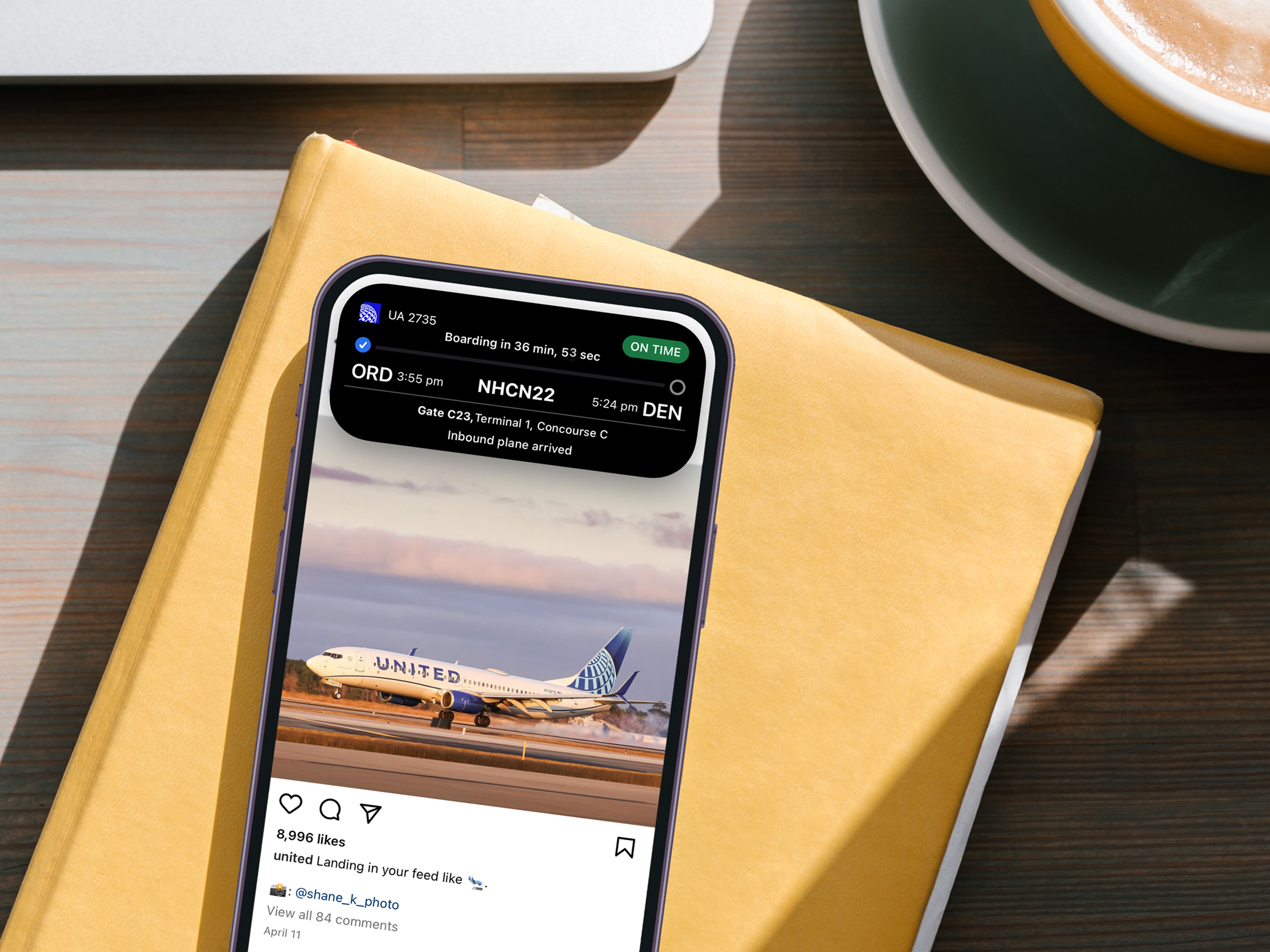 United Becomes First Airline to Support Live Activities for iPhone 