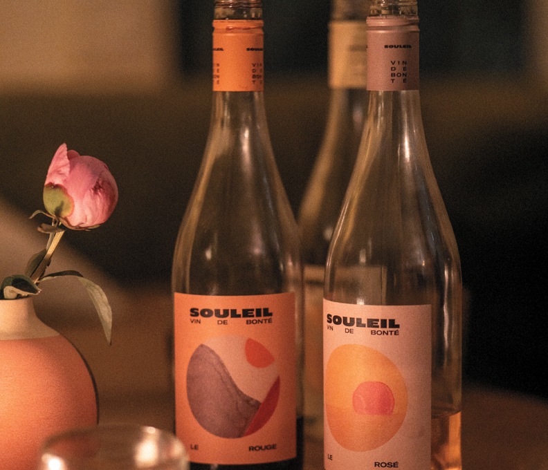 French Wine Label Souleil Vin de Bonté: Quality Organic Production and a Commitment to Nature
