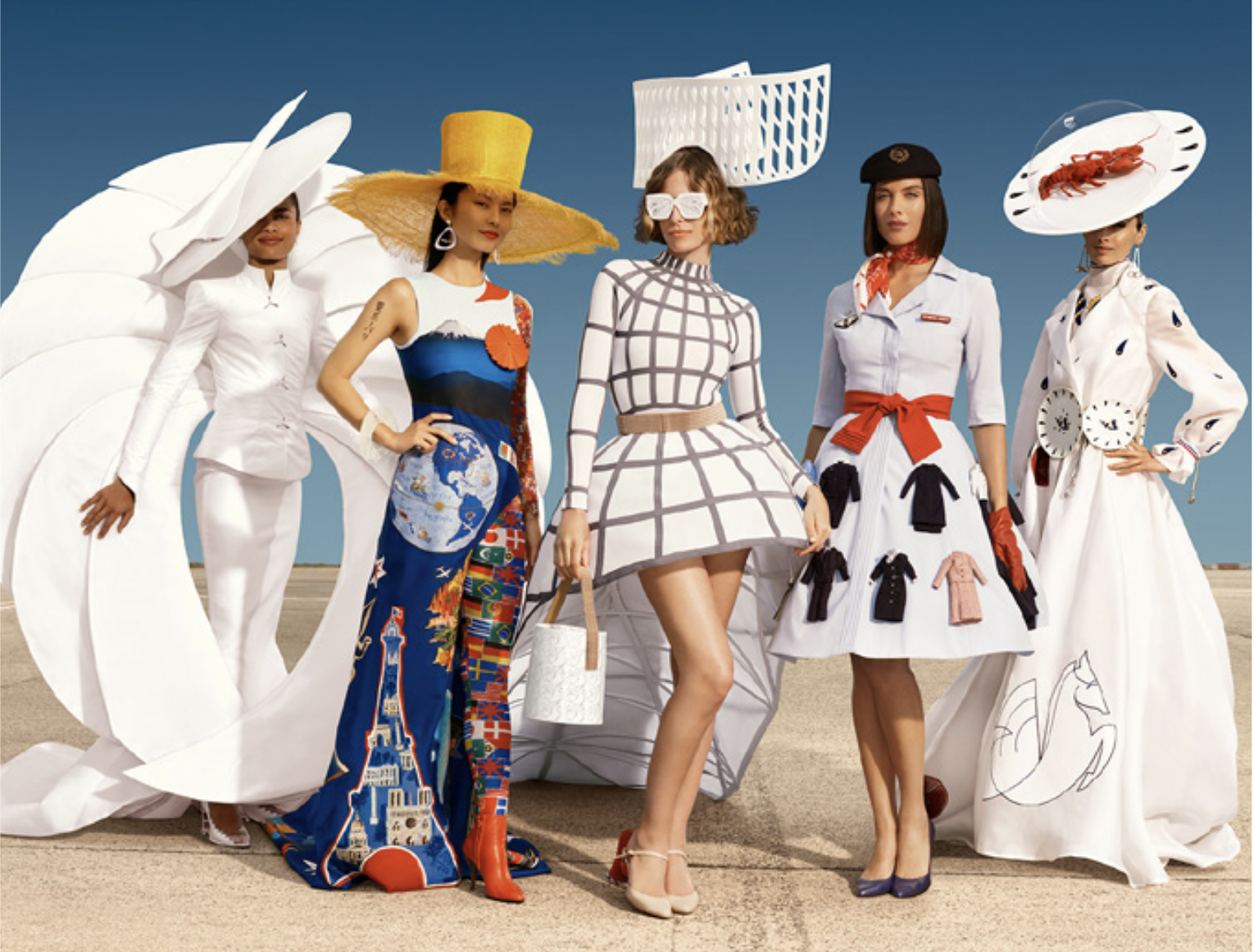 Air France Unveils Stunning Dress Collection for 90th Anniversary
