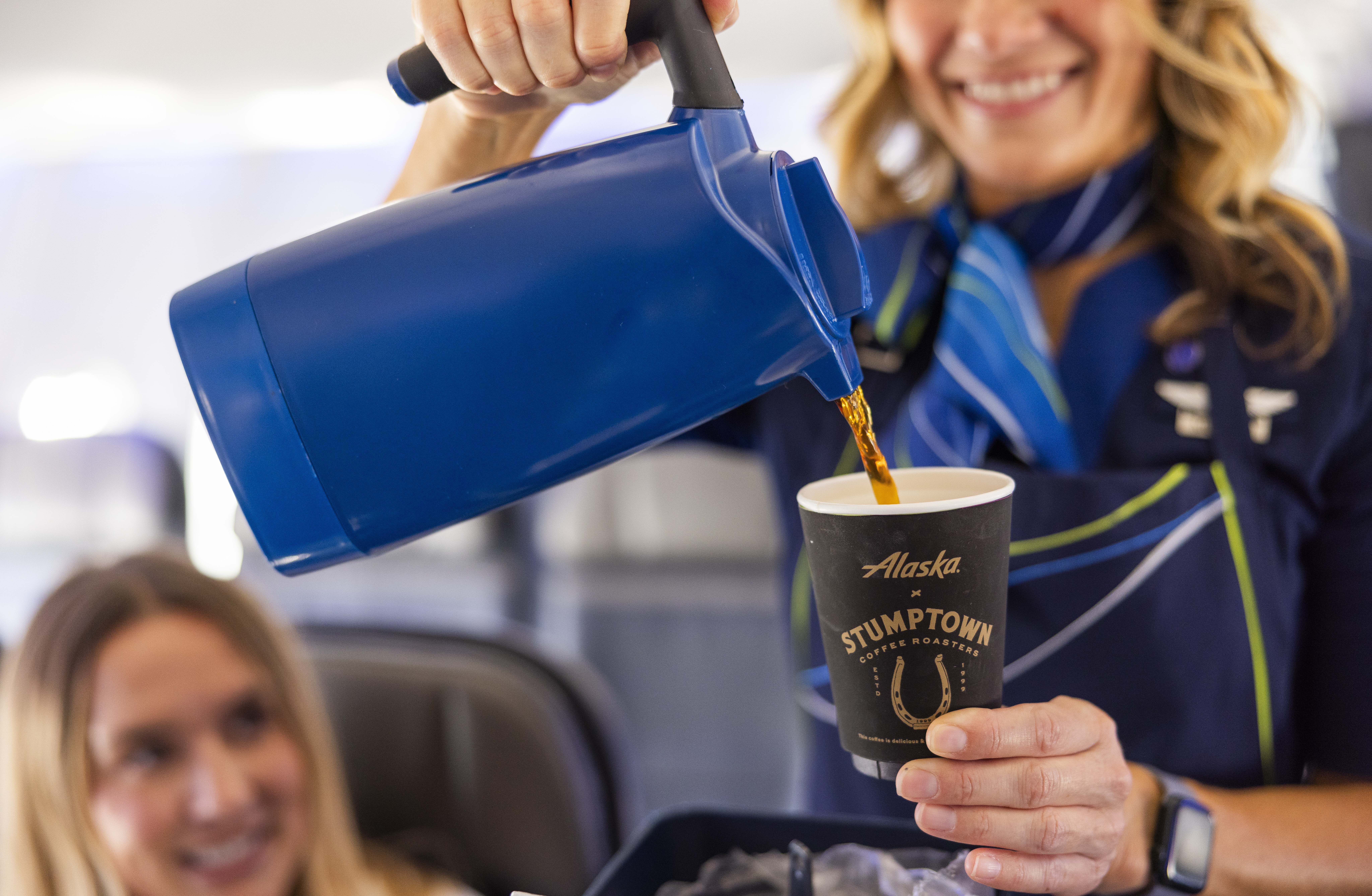Alaska Airlines Teams Up with Stumptown Coffee for Unique In-Flight Brew