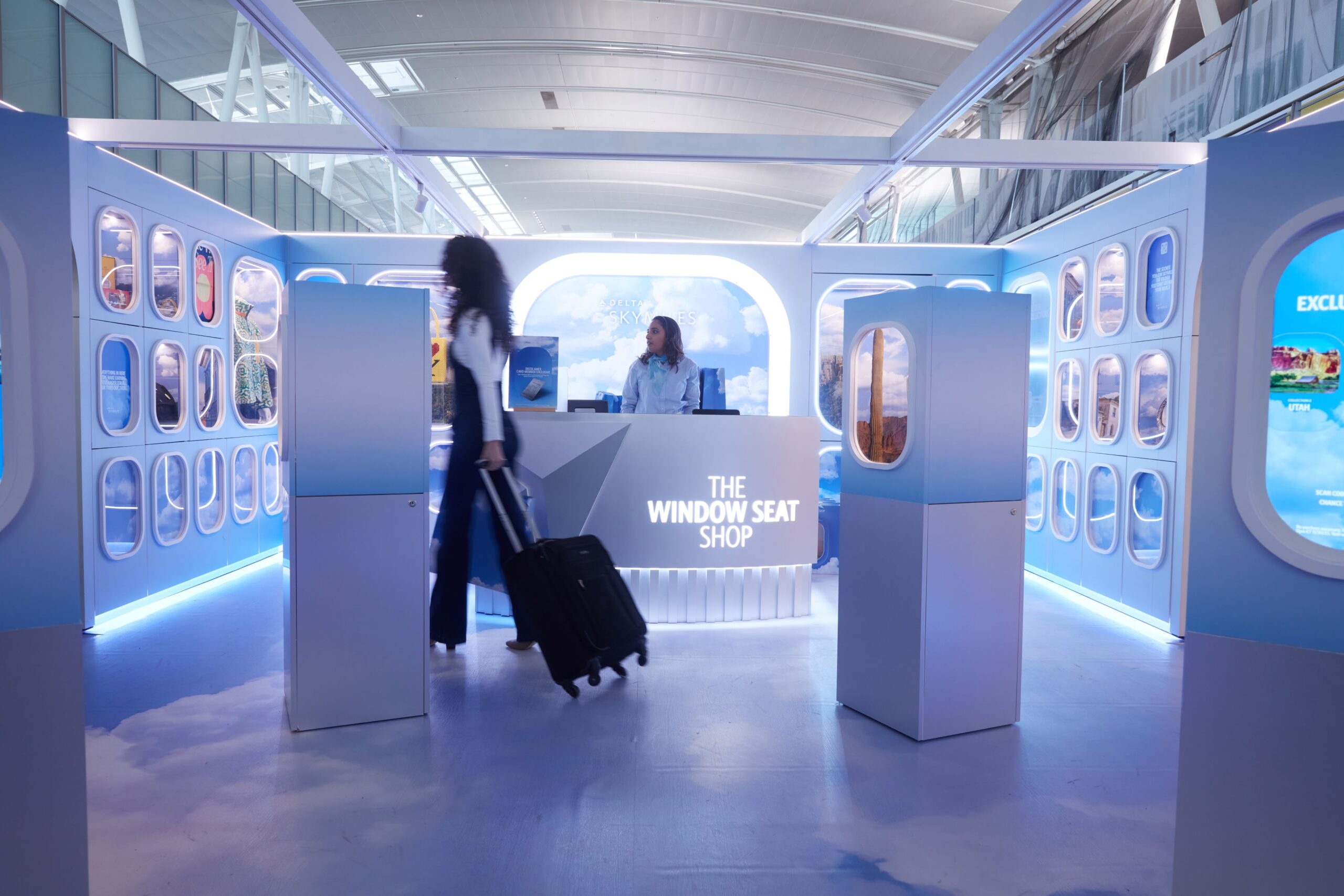 Delta Unveils Trendy Pop-Up Shop at JFK for Frequent Flyers