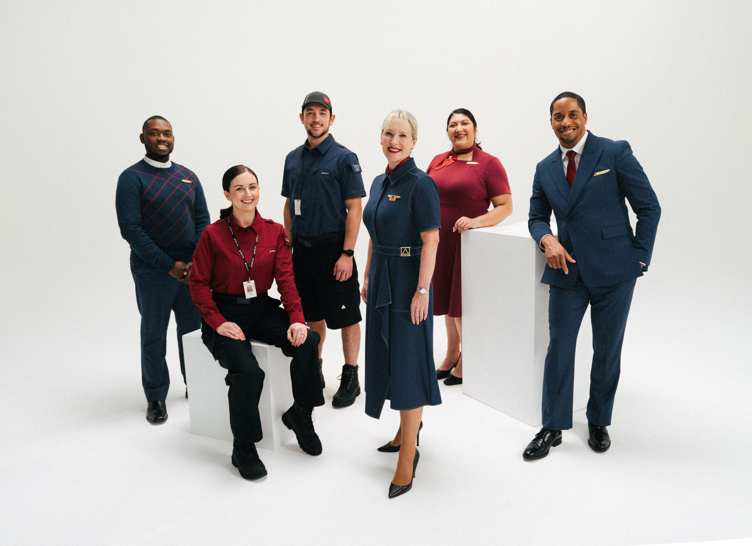 Delta Reveals New Uniform Collection for Flight Attendants