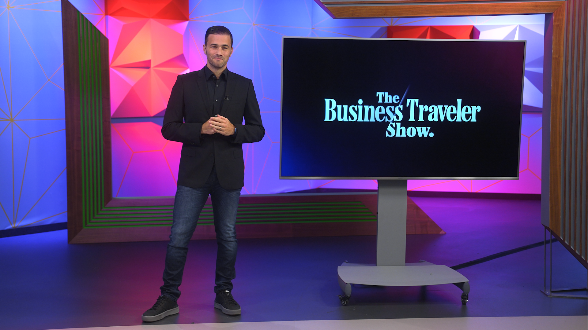 business traveller is