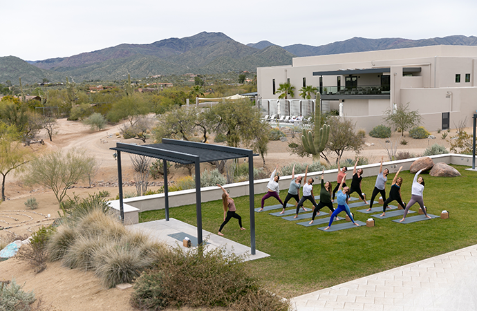 CIVANA Wellness Resort & Spa yoga class