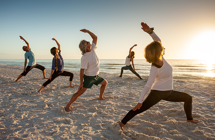 JW Marriott Beach Yoga
